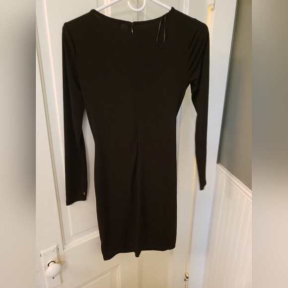 Michael Kors Women's Petite Faux Wrap Dress - Picture 5 of 7